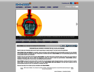 voice-o-matic.com screenshot