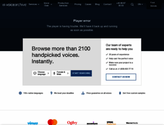 voicearchive.com screenshot