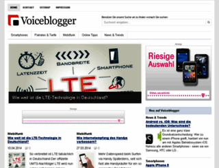 voiceblogger.de screenshot