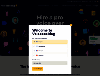 voicebooking.com screenshot