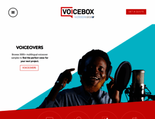 voiceboxagency.co.uk screenshot