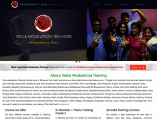 voicemodulationtraining.com screenshot