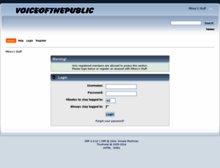 voiceofthepublic.com screenshot