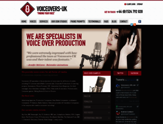 voiceovers-uk.com screenshot