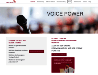 voicepower.ch screenshot