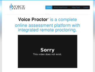 voiceproctor.com screenshot
