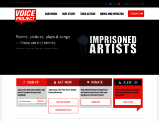 voiceproject.org screenshot