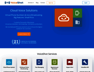 voiceshot.com screenshot