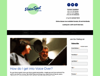 voicespotwcs.com screenshot