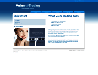 voicetrading.com screenshot