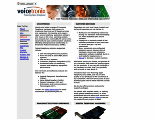 voicetronix.com.au screenshot