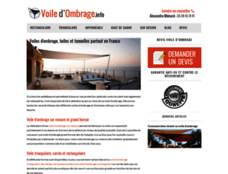 voile-d-ombrage.info screenshot