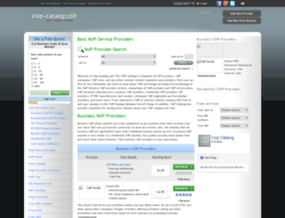 voip-catalog.com screenshot