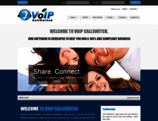 voipcallswitch.com screenshot