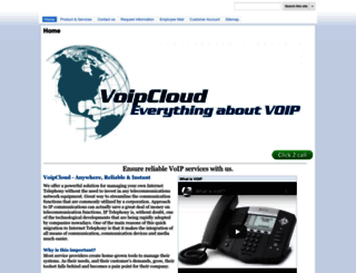 voipcloud.in screenshot