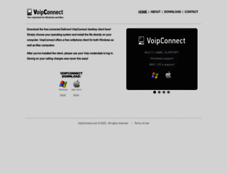 voipconnect.com screenshot