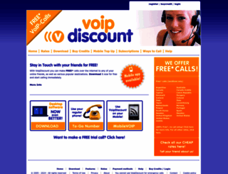 voipdiscount.com screenshot