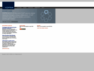 voipsa.org screenshot