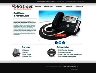 voipstreet.com screenshot
