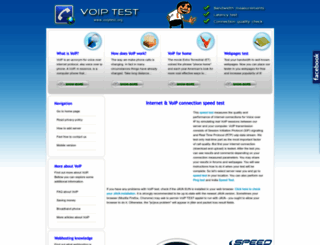 voiptest.org screenshot