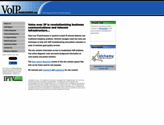 voiptroubleshooter.com screenshot