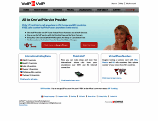 voipvoip.com screenshot