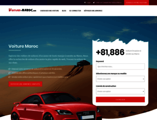 voiture-maroc.com screenshot