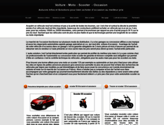voiture-moto-occasion.com screenshot