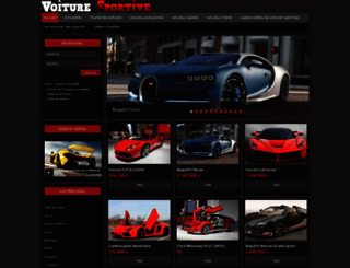 voiture-sportive.com screenshot