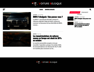 voiturebelgique.com screenshot