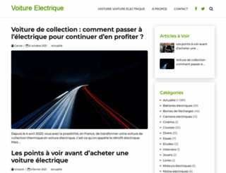 voitureelectrique.net screenshot