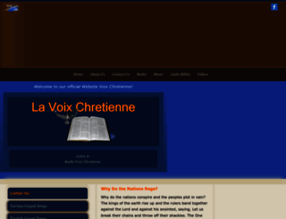 voixchretienne.com screenshot