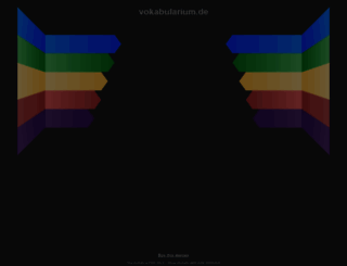 vokabularium.de screenshot