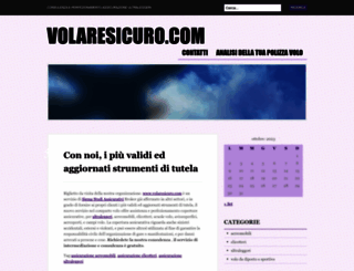 volaresicuro.wordpress.com screenshot