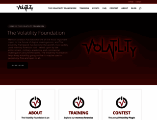 volatilityfoundation.org screenshot