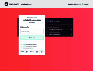 volatylthemes.com screenshot