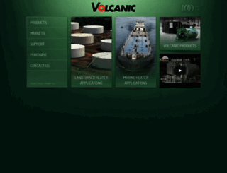 volcanic-heater.com screenshot