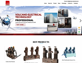 volcano-electrical.com screenshot
