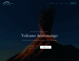 volcanoacatenango.com screenshot