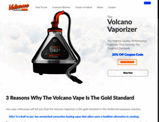 volcanovape.net screenshot