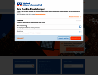 volksbank-kinzigtal.de screenshot