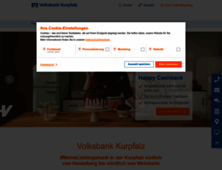 volksbank-kurpfalz.de screenshot