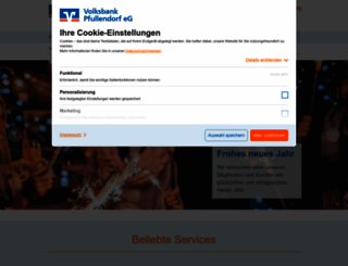volksbank-pfullendorf.de screenshot