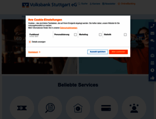 volksbank-stuttgart.de screenshot