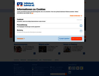 volksbank-sulmtal.de screenshot