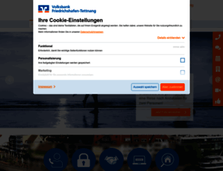 volksbank-tettnang.de screenshot