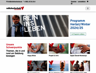 volkshochschule.at screenshot