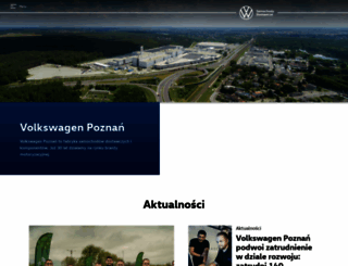 volkswagen-poznan.pl screenshot