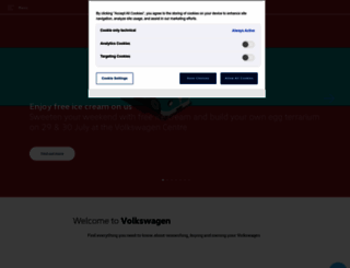 volkswagen.com.sg screenshot