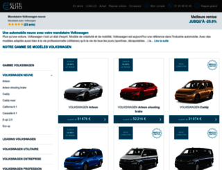 volkswagen.elite-auto.fr screenshot